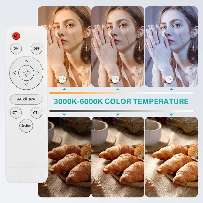 LED Lighting Kit 2 Softboxes Bicolor with Remote Control64584500622083122