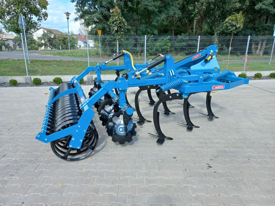 Agregat podorywkowy Culti 3 bezorkowy gruber kultywator wał rurowy