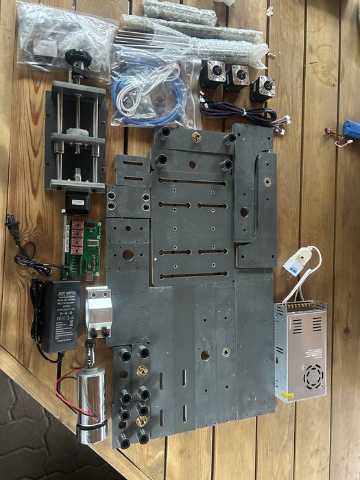 Frezarka grawerka cnc 4 osiowa