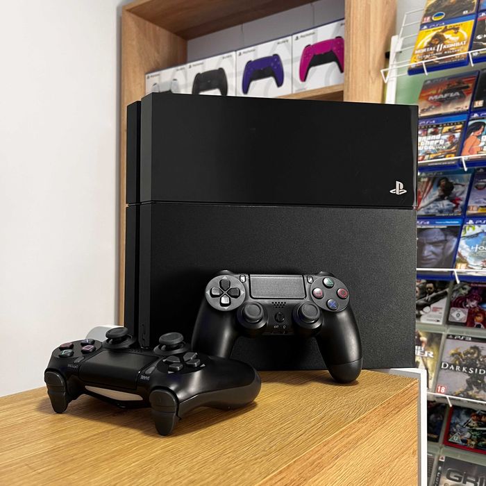 PS4 FAT 500GB +10 ігор +2 джоя + Гарантія/Доставка Київ/ playstation 4