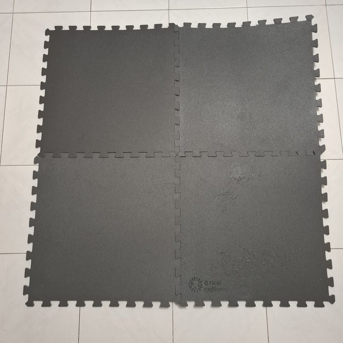 Tapete puzzle musculação