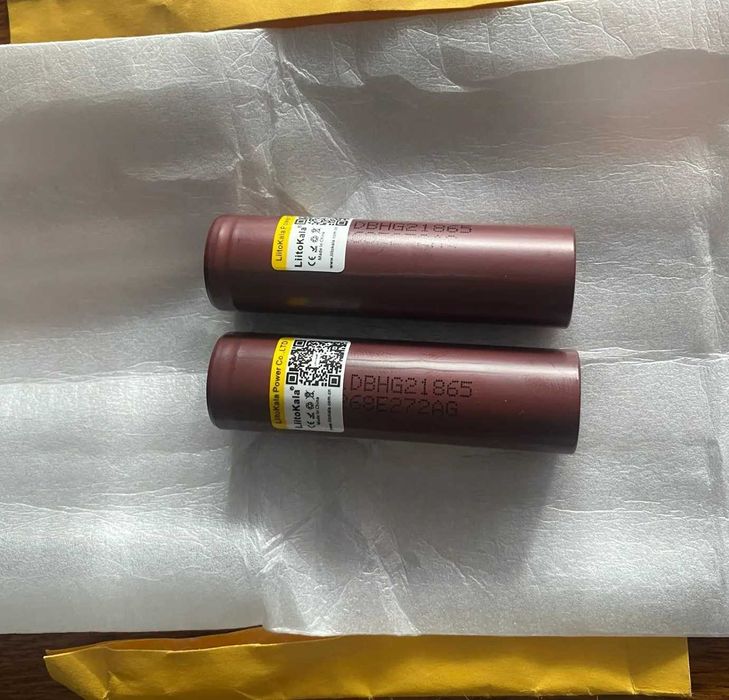 Аккумулятор LiitoKala 18650 оригинальный Литокала 3.7V высокотоковый (2 шт)