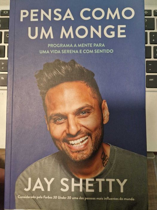 Livro Pensa como um Monge, de Jay Shetty