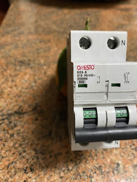Disjuntor Onesto monifasico KC6 - C10