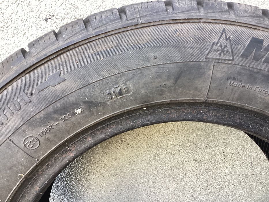 GLOB GUM 165/70r14  2szt opony zima zimowe 6.3mm 2018r