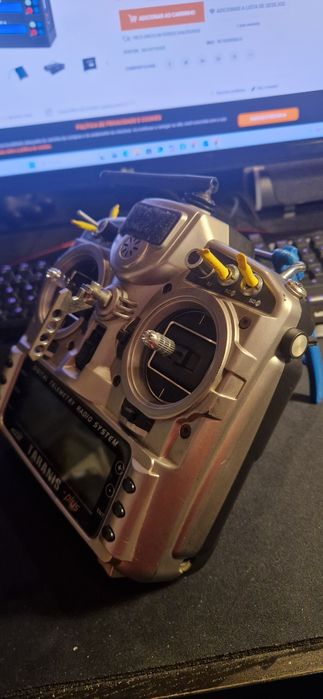 Radio Comando frsky taranis x9d plus drone aviao
