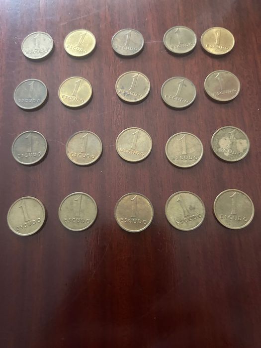 Moedas antigas coleção