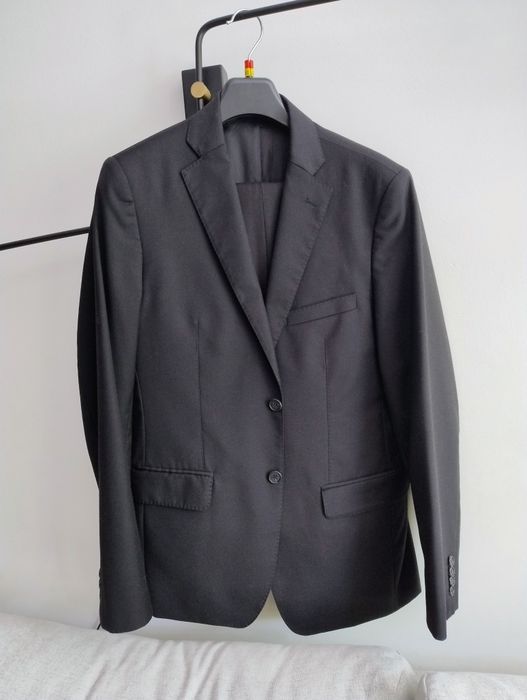 Wełniany garnitur Lavard - na regularną sylwetkę 182 cm