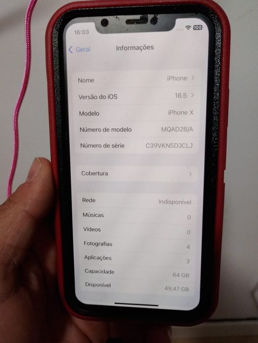 iPhone 10 com robot de foto e fake gps