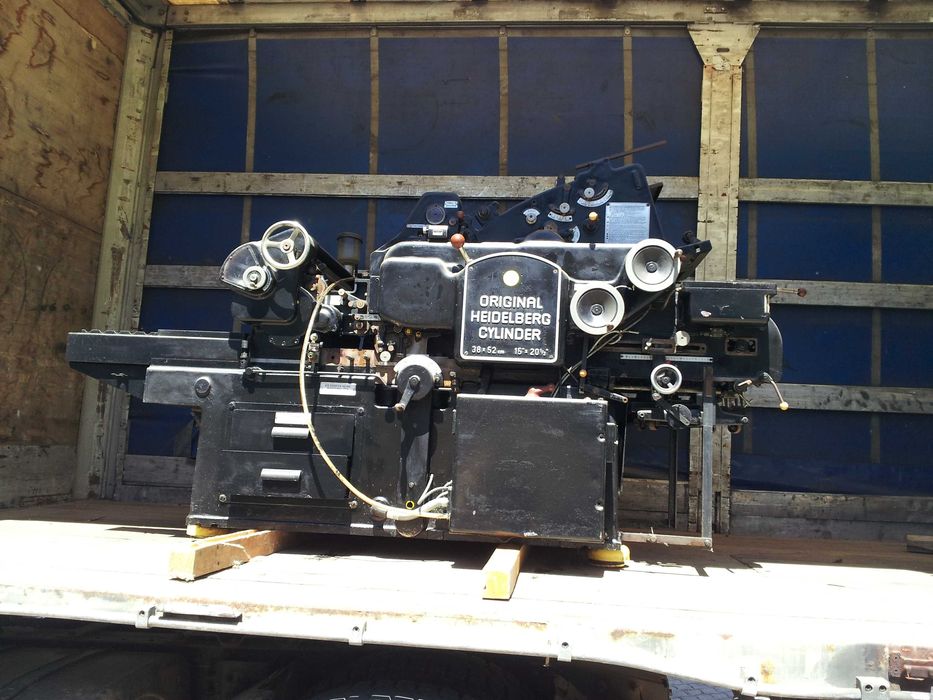 Heidelberg Minerva GT e Plano Cilíndrica KS para Corte e Vinco