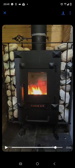 Piec do sauny do 12m3 , sauna, balia, mieści ok100-120kg kamieni