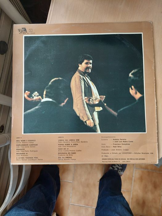 Lp fado  o meu nome É Rodrigo como novo