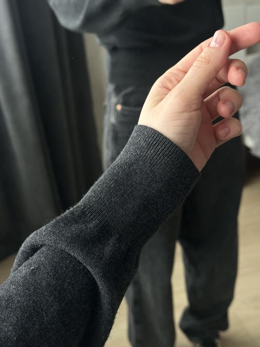 Гольф H&M графіт трикотаж S ідеальний стан
