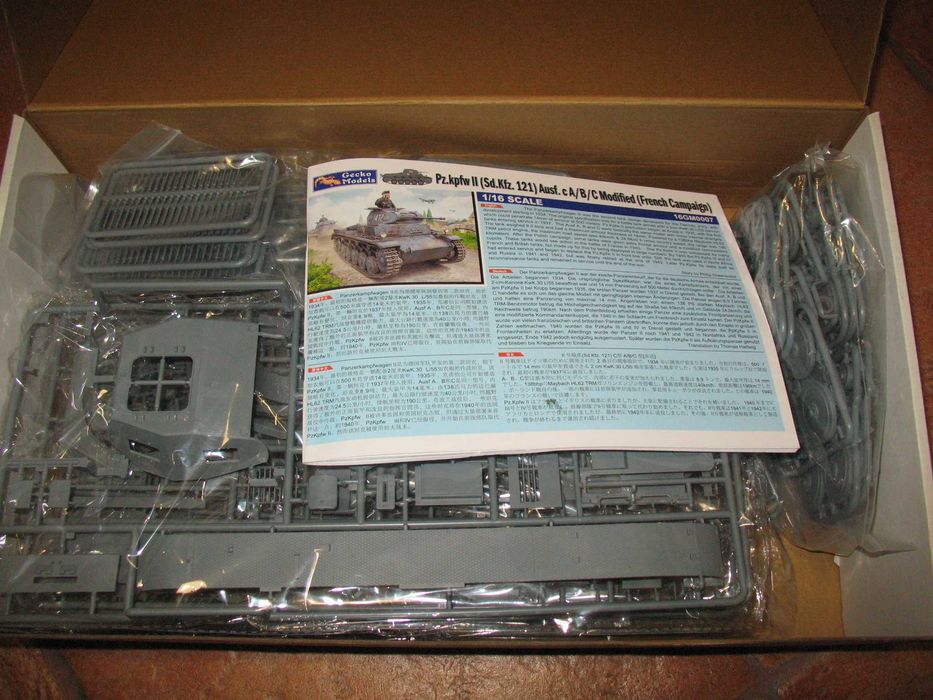 1/16 Pz.kpfw II ausf.c A/B/C Gecko models