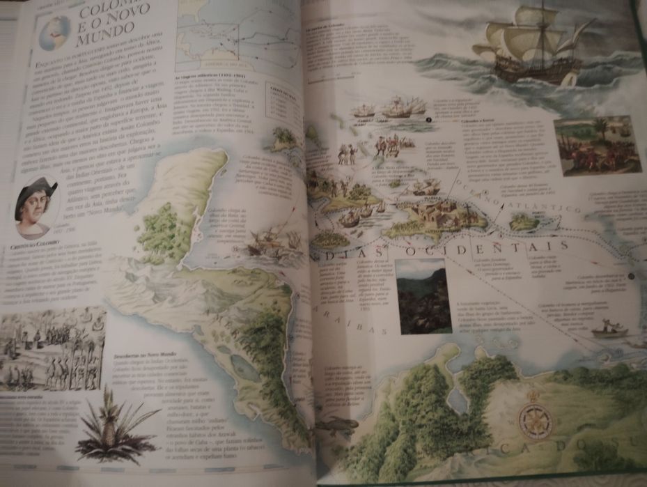 Livros de Atlas Infanto Juvenis Vintage