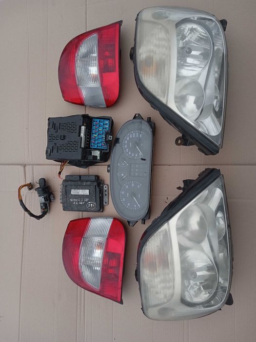 megane alternator maglownica maska klapa zderzak błotnik lampa scenic