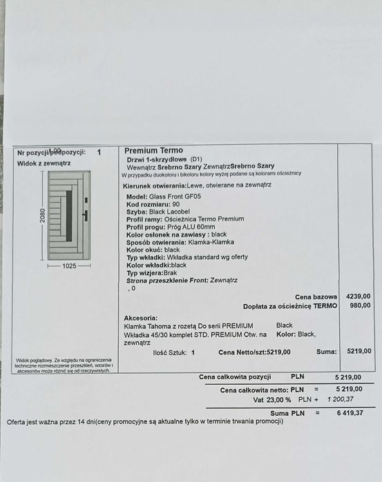 Dzwi Wikęd  Premium
