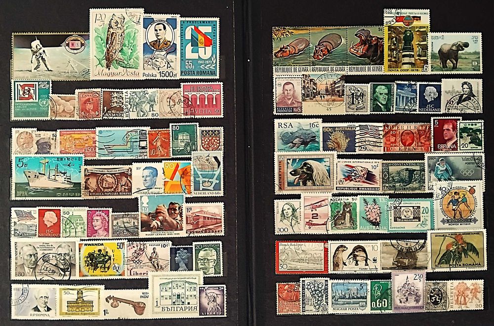 Pakiet znaczków pocztowych z całego świata 700szt. + 70szt. gratis