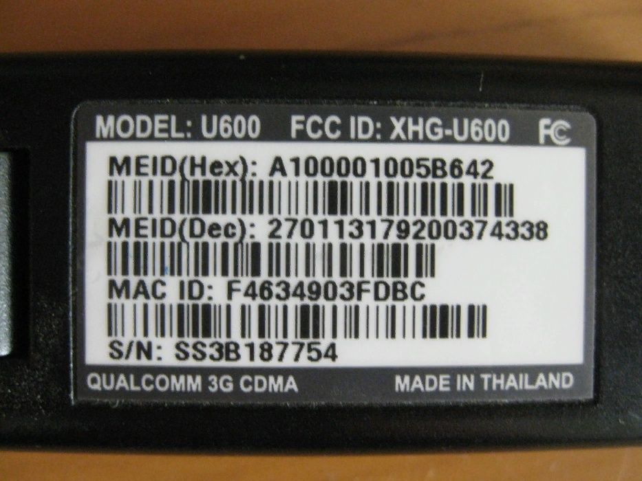 Модем 3G/4G U600. Б/у