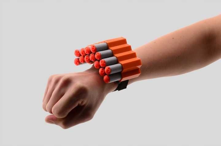 PISTOLET na strzałki piankowe WYRZUTNIA Broń zabawka dla dzieci 31055