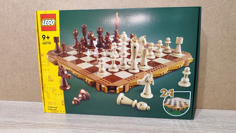 NOWY LEGO 40719 Tradycyjny Zestaw Szachowy