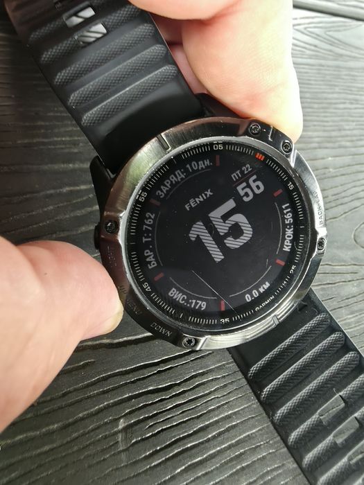 Дисплей Garmin fenix 6x