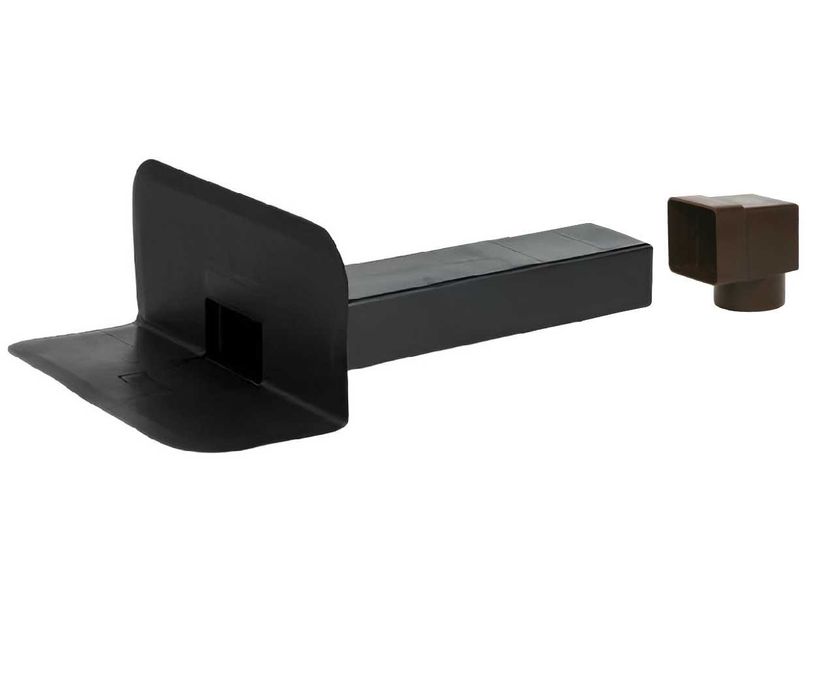 Boca descarga angular quadrada 10x10