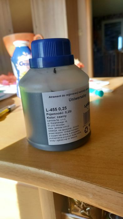 Atrament do regeneracji kartridży atramentwych LAMBDA