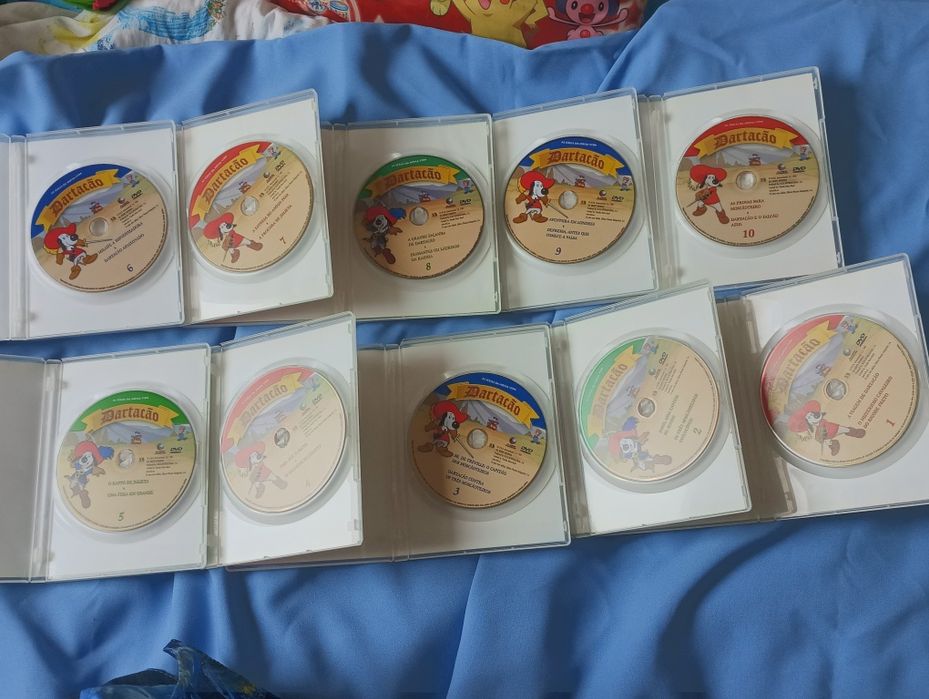 Coleção de DVD's Dartacão  desenho animado