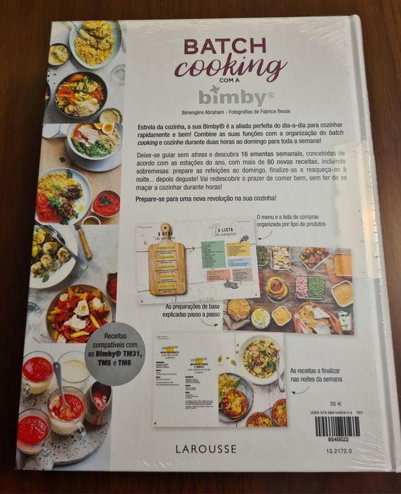 Livro Bimby Batch Cooking