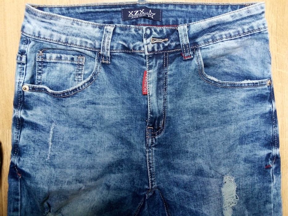 Spodnie męskie jeans slim fit XZX-star