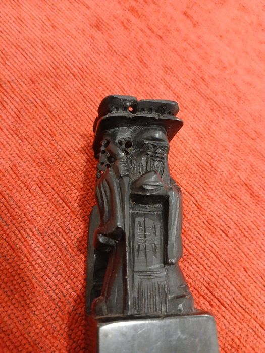 Selo Chinês Antigo Esculpido à Mão