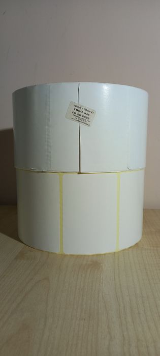 Промислова етикетка (Польща) 100х100, 100х70, 80х127 + Ріббон WAX Лот