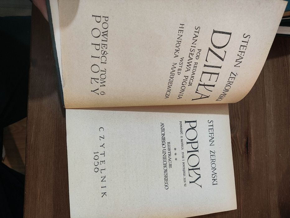 Książki stare antyki Stefan Żeromski