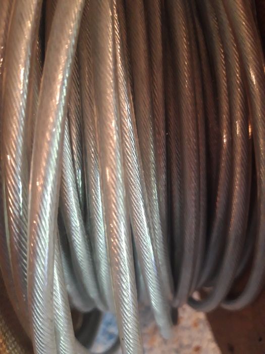 Kabel stalowy powlekany PCV