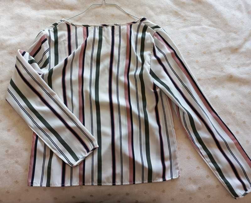 Camisa Shein multicor