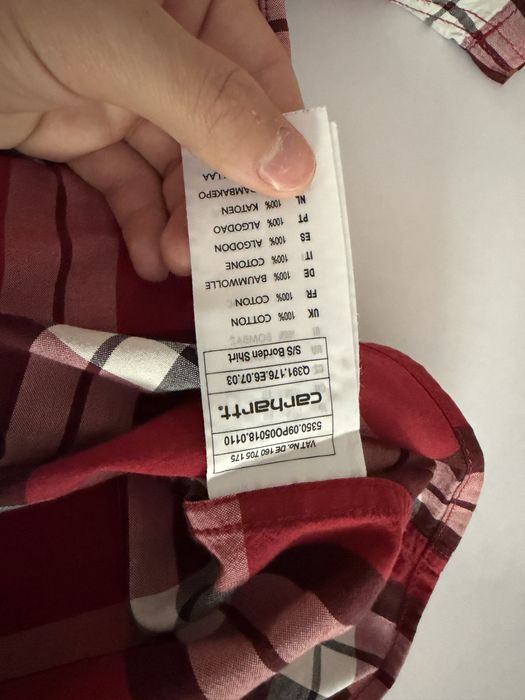 Чоловіча сорочка Carhartt (size M)