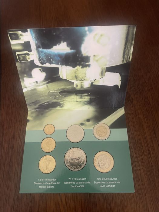 Ultima coleção de moedas correntes