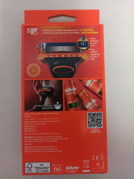 Maszynka Gillette fusion 5 power