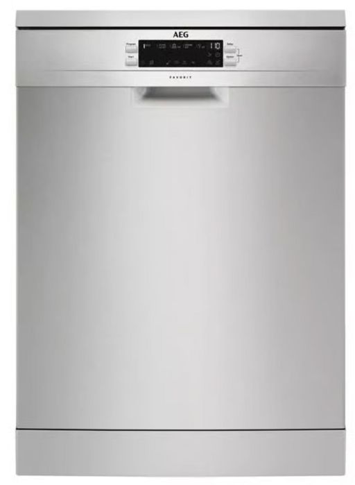 Máquina lavar loiça AEG Série 6000 — 14 talheres, inox, 44dB | AEG 6000 Series Dishwasher — 14 place settings, stainless steel, 44dB