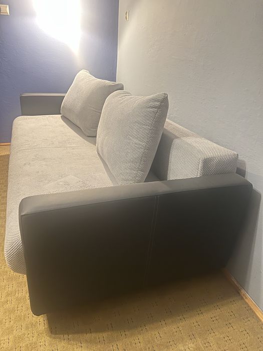 Szara kanapa rozkladana , lozko rozkladane ,wersalka