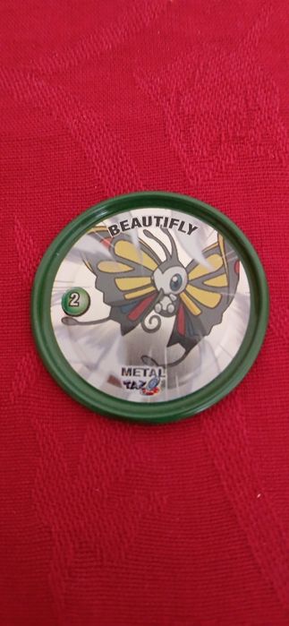 Tazo de metal, n° 2 -Beautifly