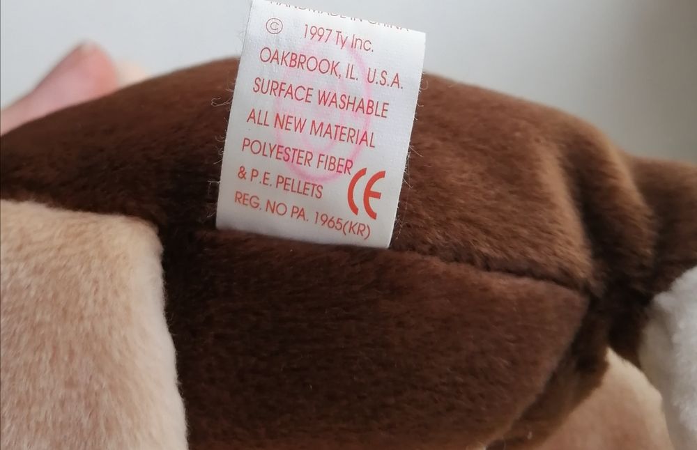 Страус Ty Beanie Babies 1997 вінтажна колекційна м'яка іграшка птах  вінтаж