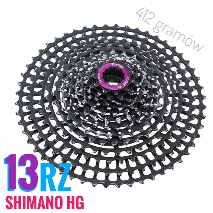 ZTTO 13rz 11-52T HG kaseta gravel mtb shimano hg
