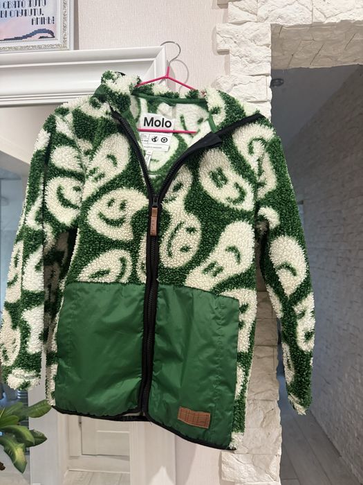 Зелена куртка дитяча