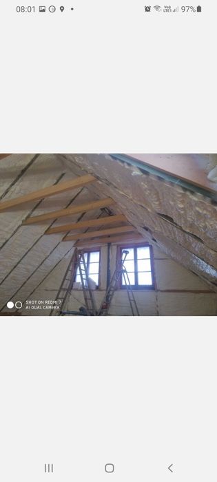 Ocieplanie Pianką Docieplanie PUR Ocieplenie Natryskowe Izolacja Pianą