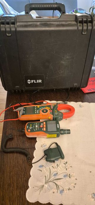 kamera termowiz. FLIR T335 + miernik cęgowy + miernik wilgotn.+FV23%