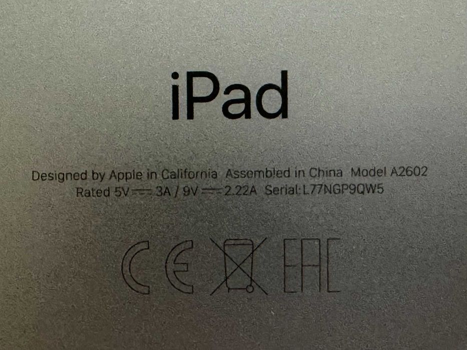 iPad 9.ª Geração (2021) – 64 GB – 10,2” – Wi-Fi – Cinzento Sideral (Space Gray)