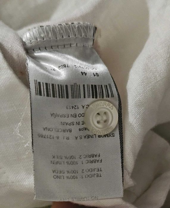 Camisa blusa sem mangas linho e seda