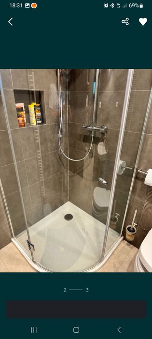 Kabina prysznicowa ATRIUM 90×90